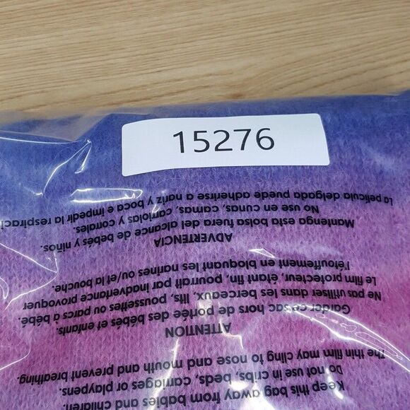 NN07 Sweater Mens Small Blue Pink Stripe Pullover Crew Alpaca Mohair BRADY $250 - Picture 8 of 8